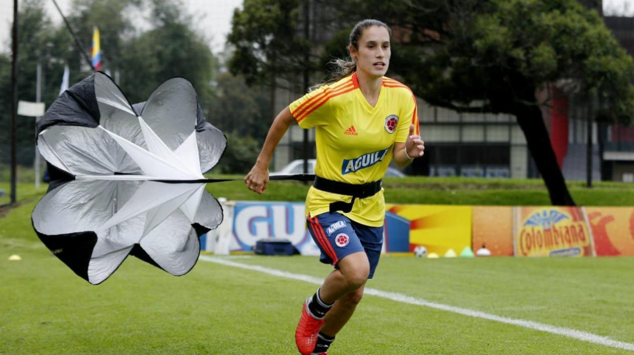 Daniela Montoya, jugadora de Junior y la Selección Colombia. 