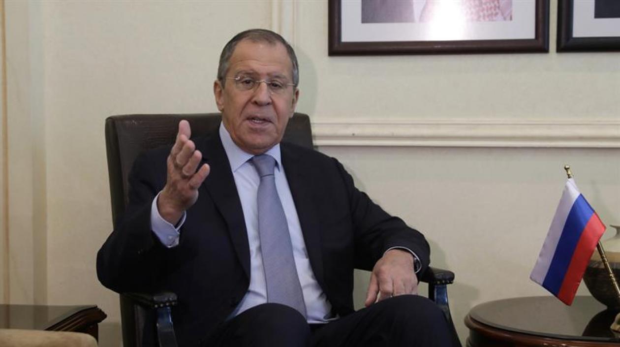 Serguéi Lavrov, ministro de Asuntos Exteriores de Rusia.