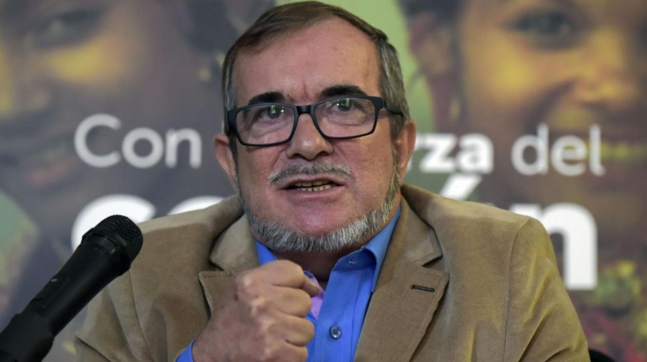 El líder de la FARC, Rodrigo Londoño