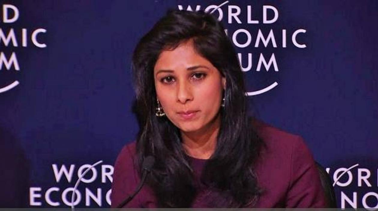 La economista jefe del FMI, Gita Gopinath.