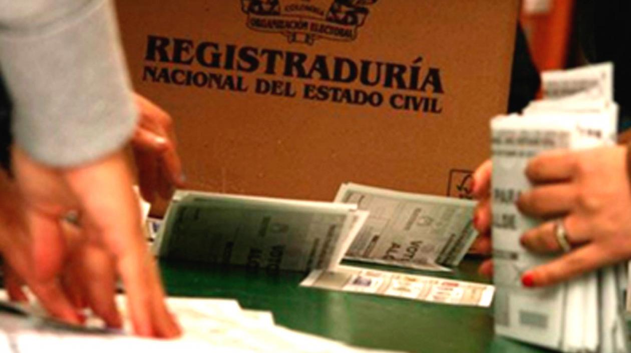 La Registraduría dispuso 134 puestos de votación.
