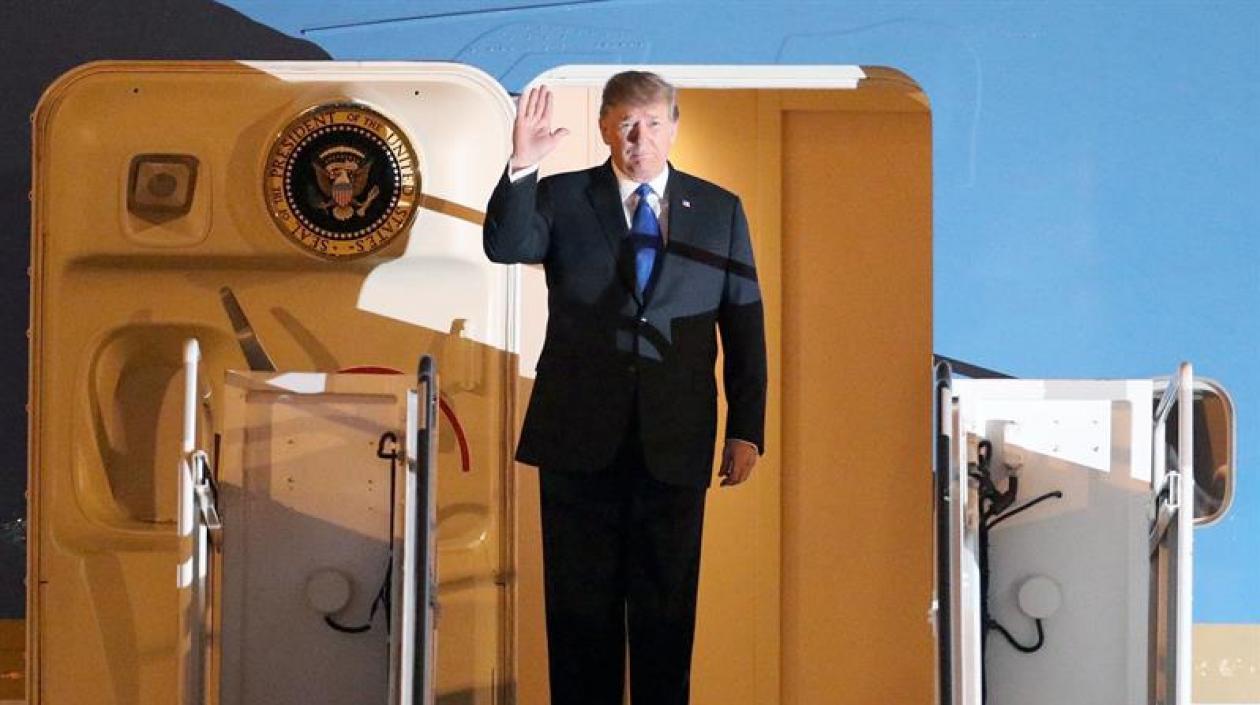 Donald Trump inicia el lunes una visita oficial al Reino Unido.