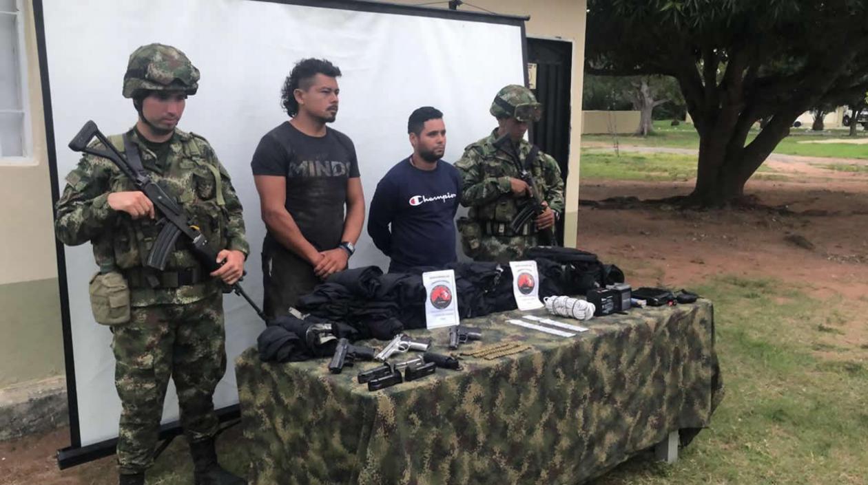 Capturados por el Ejército y la Fuerza Aérea en el sur de Bolívar