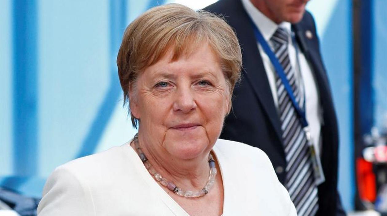 La Canciller alemana, Angela Merkel.