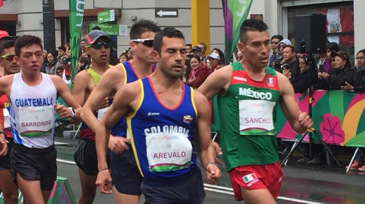 El campeón del mundo en marcha 20 kilómetros, el colombiano Eider Arévalo.