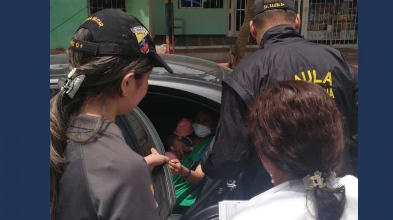 El Gaula recuperó la niña en Barranquilla, tras ser raptada en Zona Bananera el pasado 22 de julio.