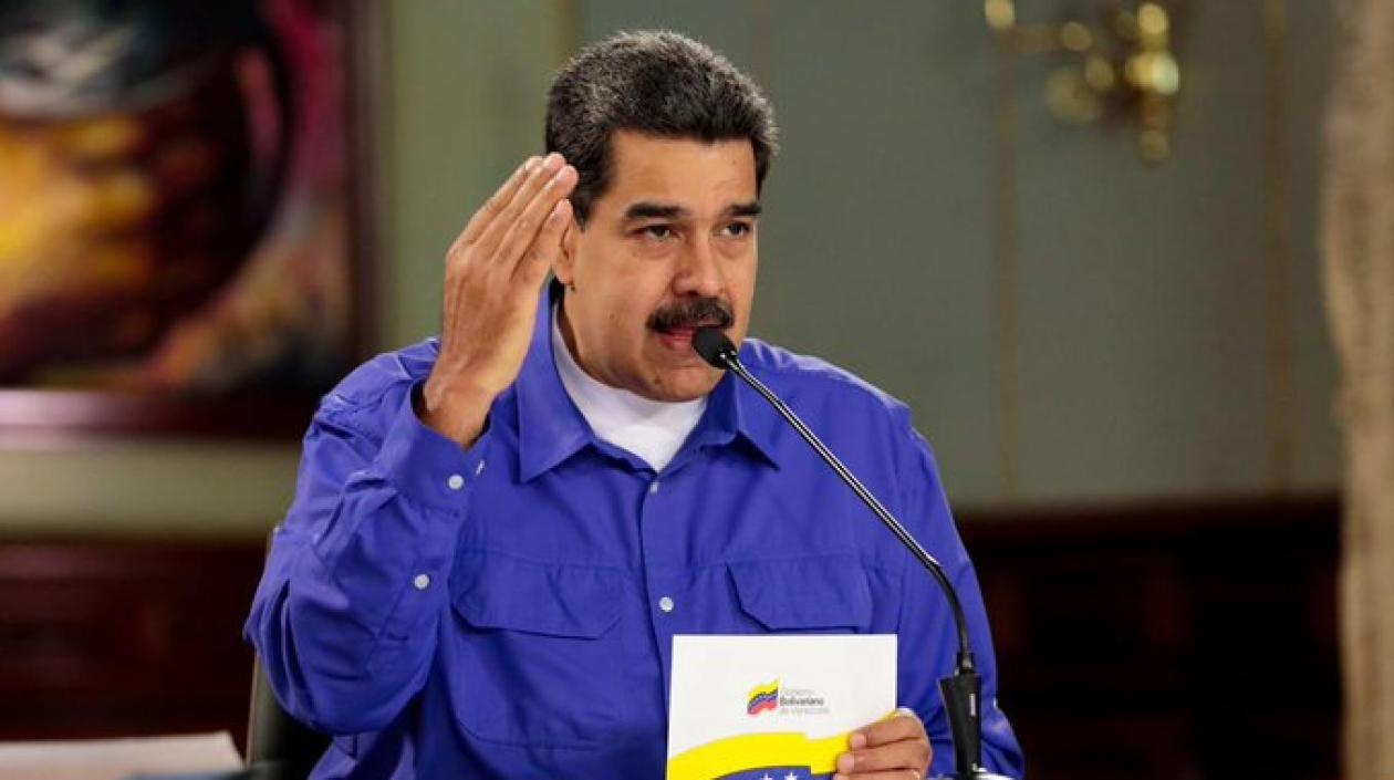El Presidente de Venezuela, Nicolás Maduro.