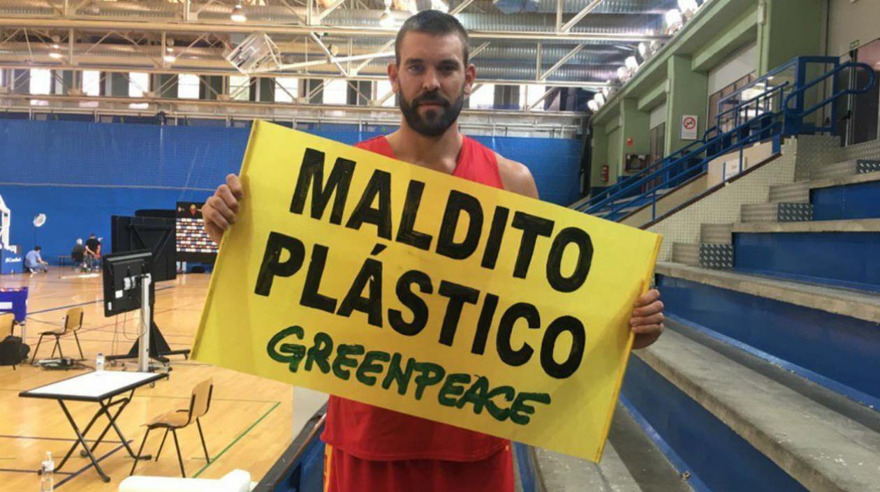 Marc Gasol, basquetbolista español. 