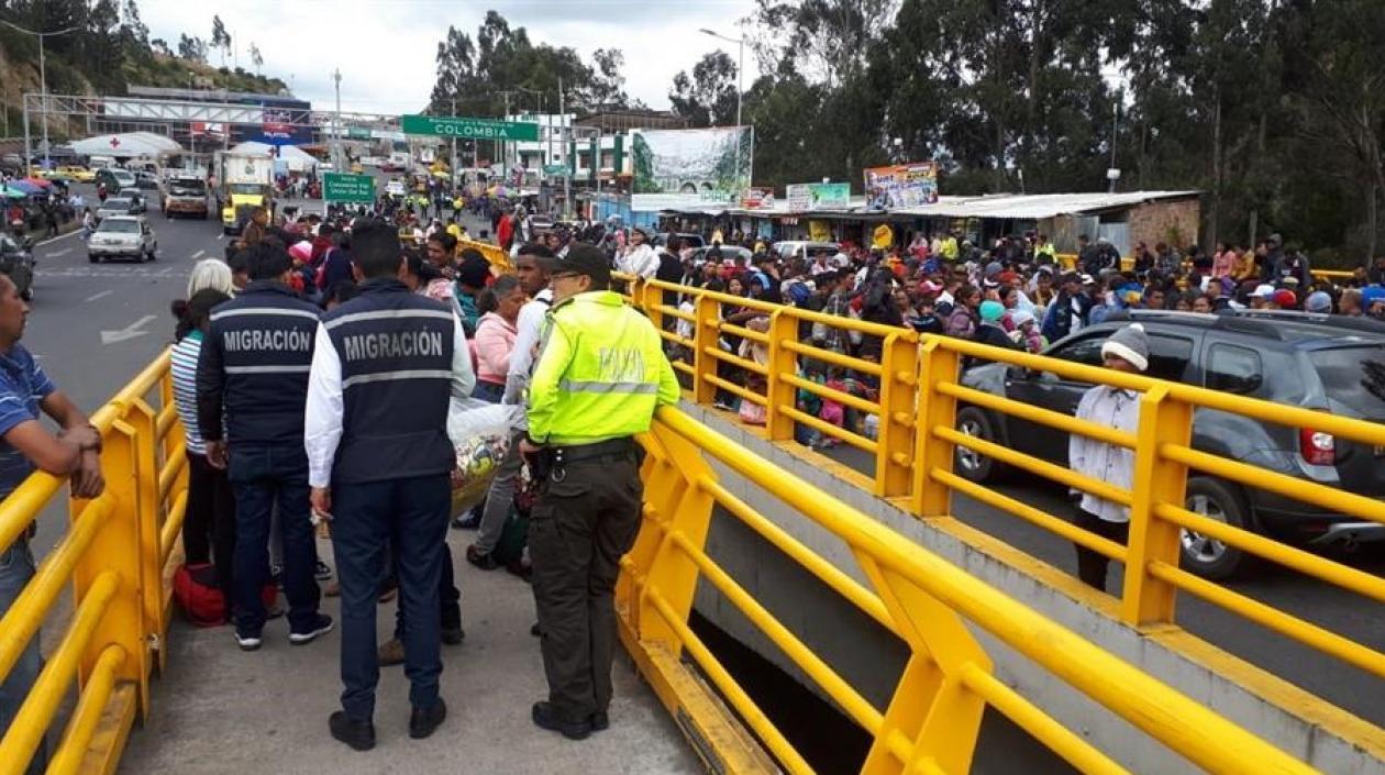 El bloqueo de los venezolanos.
