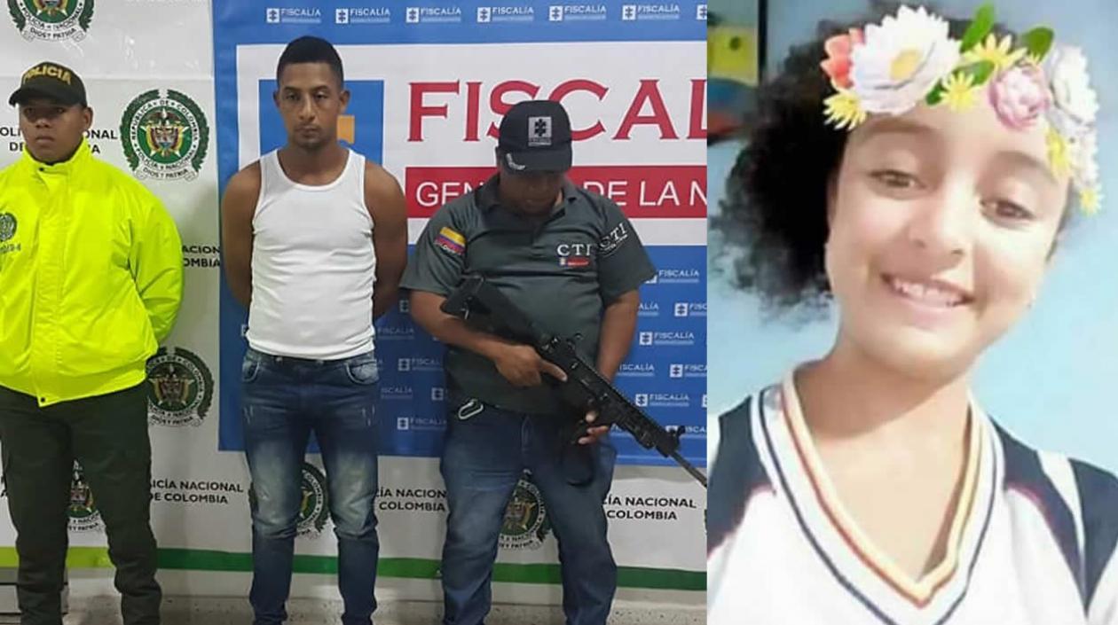 Eliécer Andrés Sierra Rodríguez, presunto homicida de la adolescente  Yanifer Paola Patiño Álvarez.