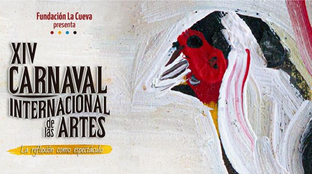 Afiche oficial de la edición XIV del Carnaval Internacional de las Artes