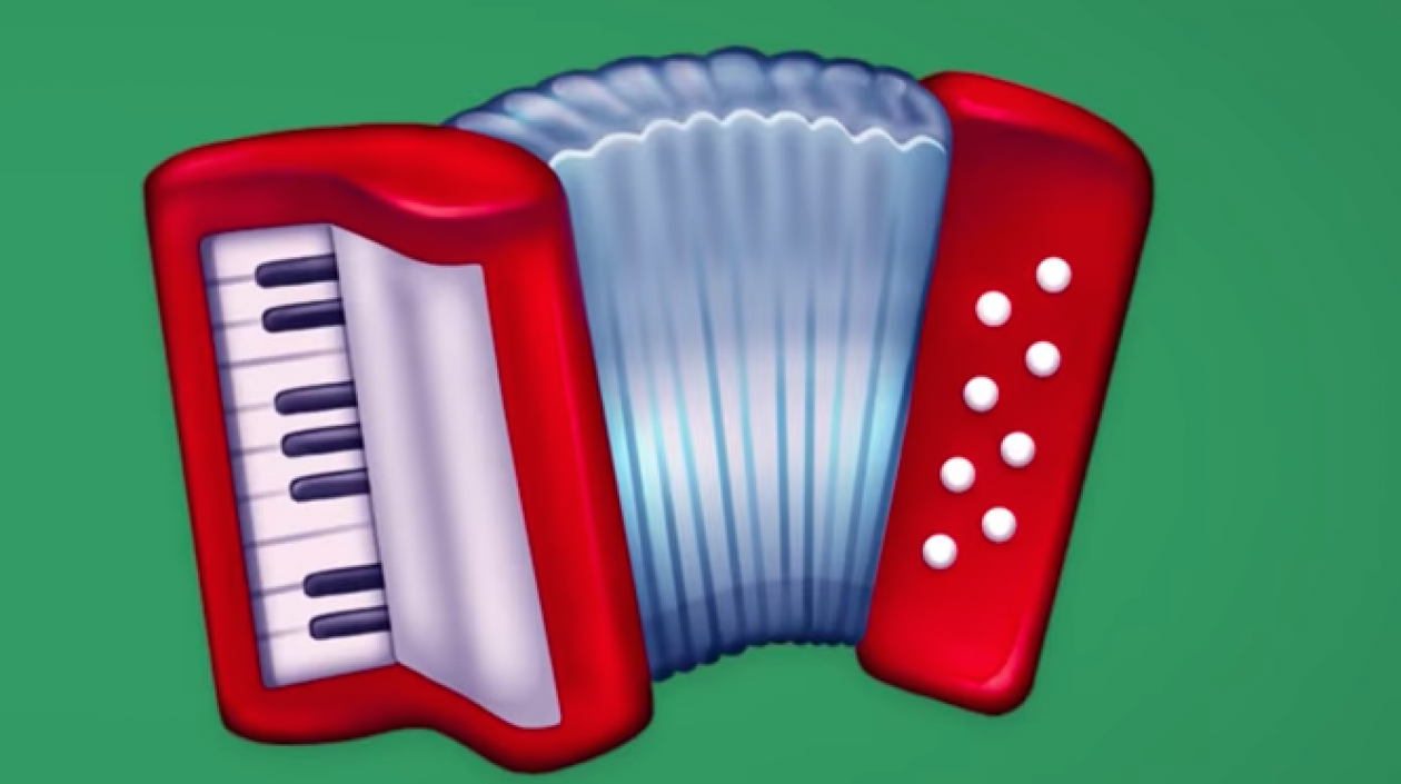 El acordeón será uno de los nuevos emojis.