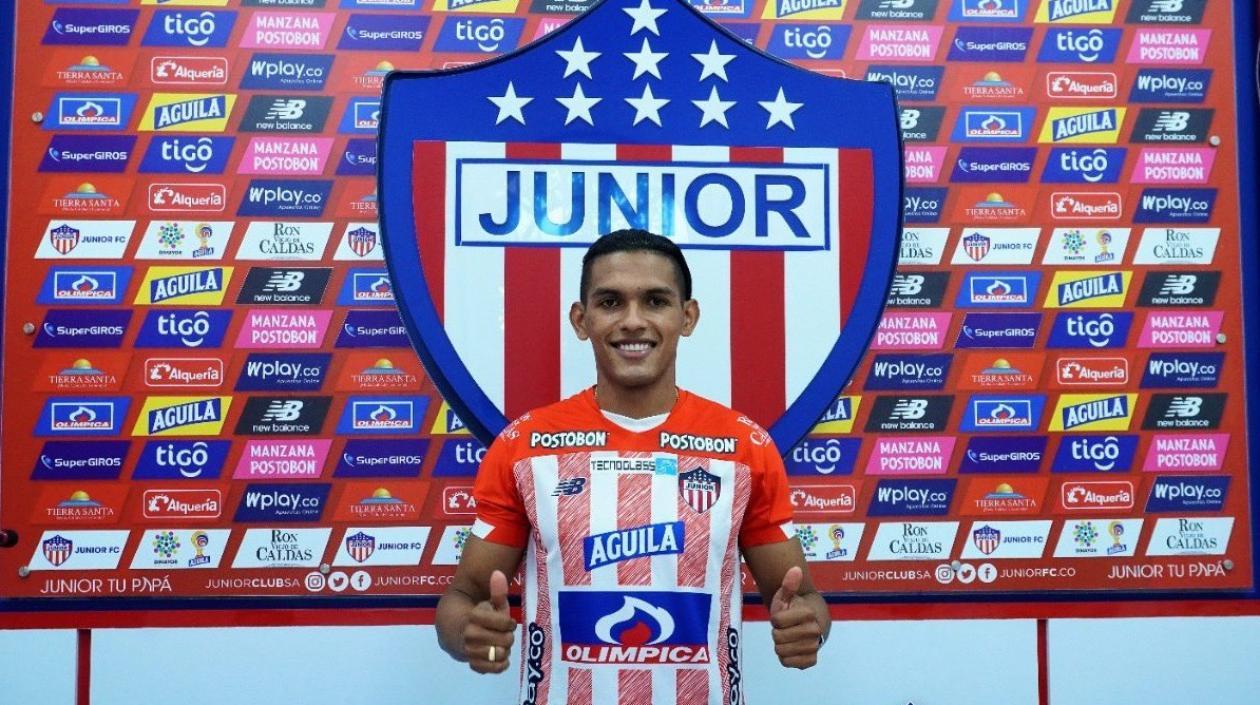 Homer Martínez, jugador de Junior.  