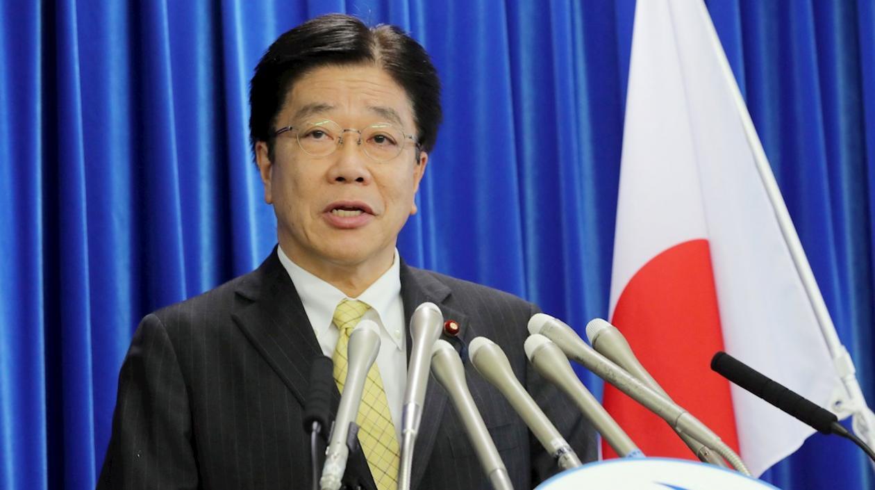 El Ministro de Salud de Japón, Katsunobu Kato.