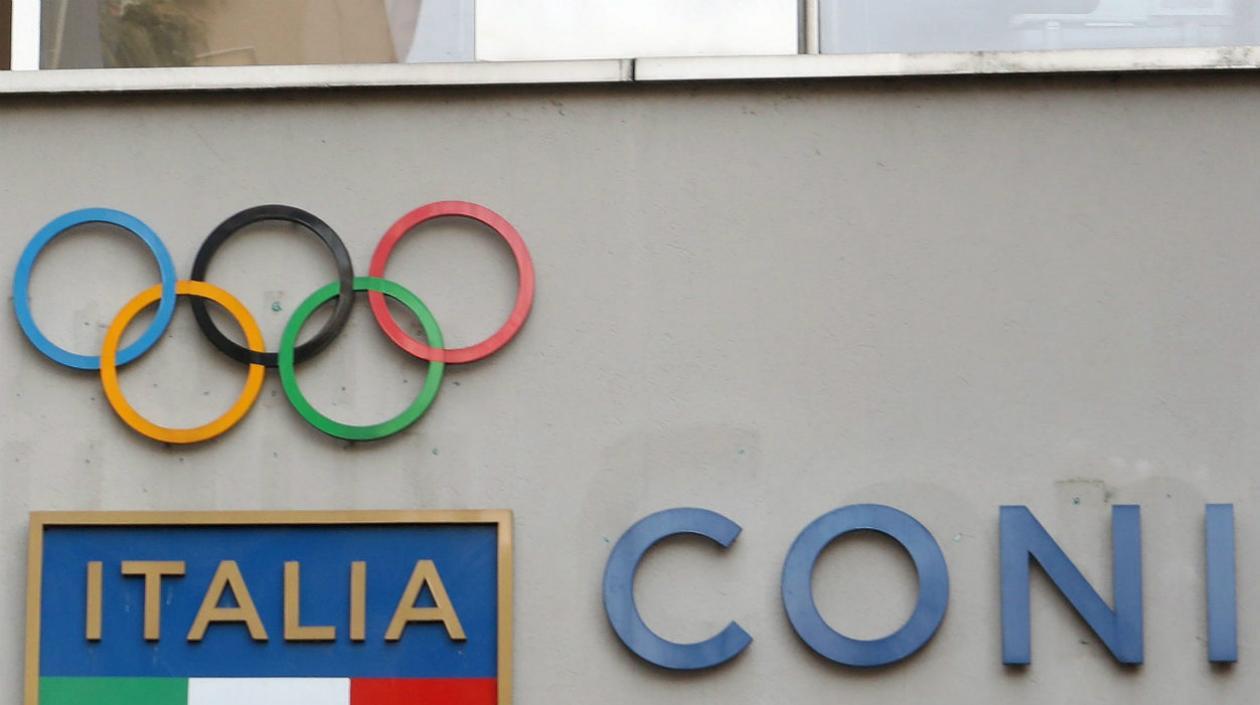 Fachada del Comité Olímpico Nacional Italiano (CONI).