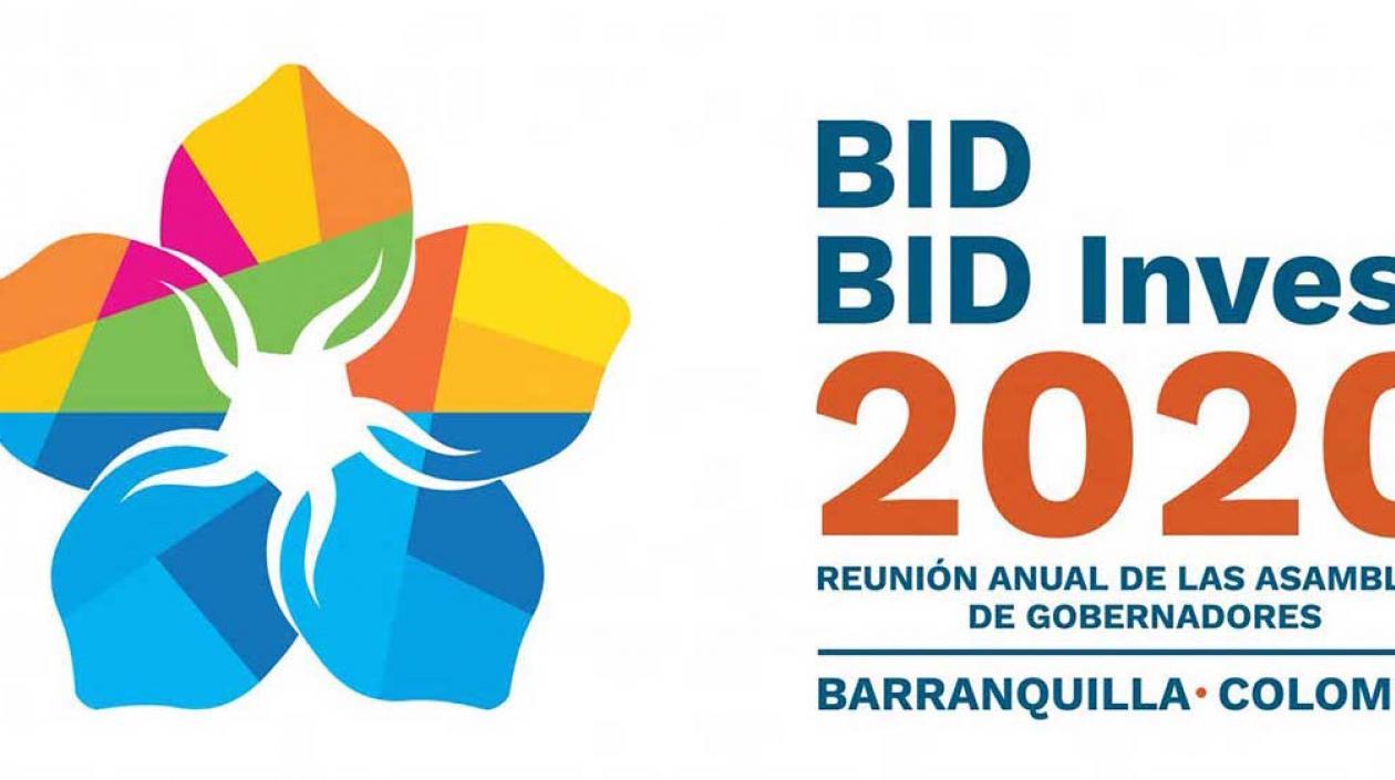 Logo de la Asamblea del BID.