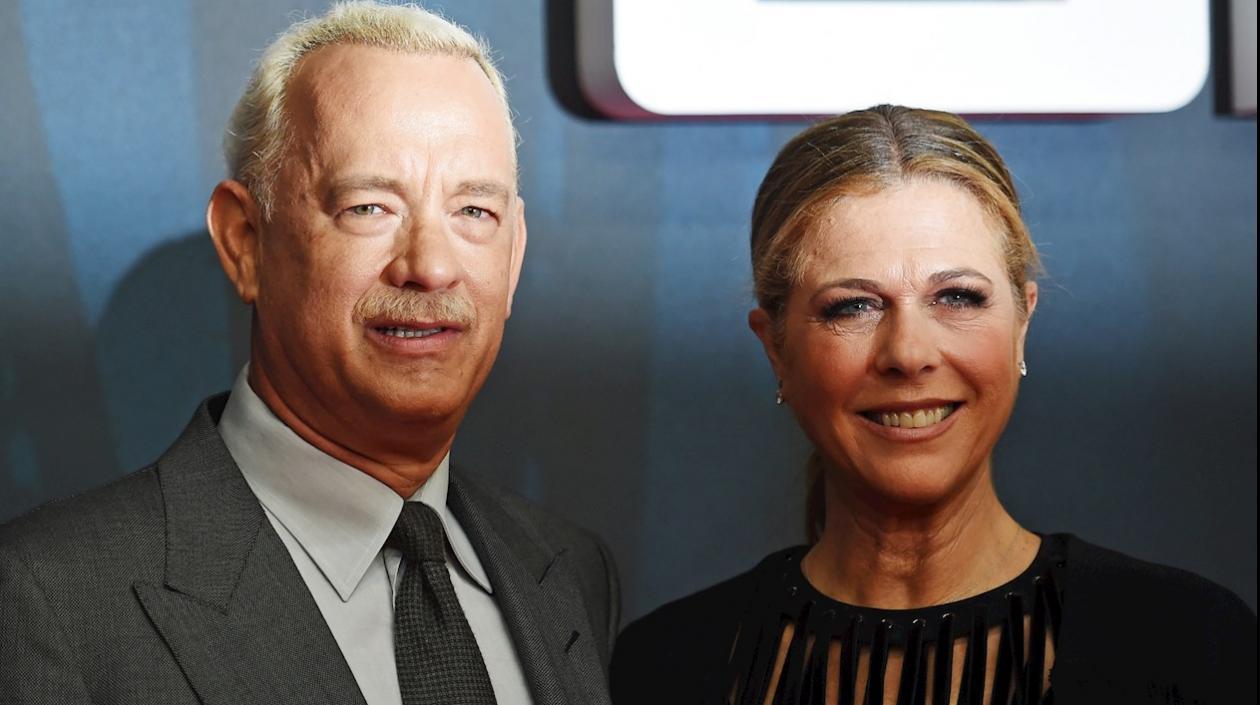 Tom Hanks y su esposa Rita Wilson.