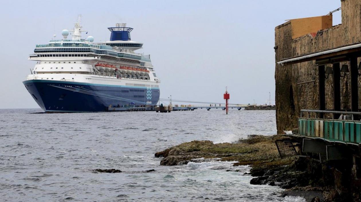Definitivamente el crucero Monarch no arribará al puerto de Cartagena.