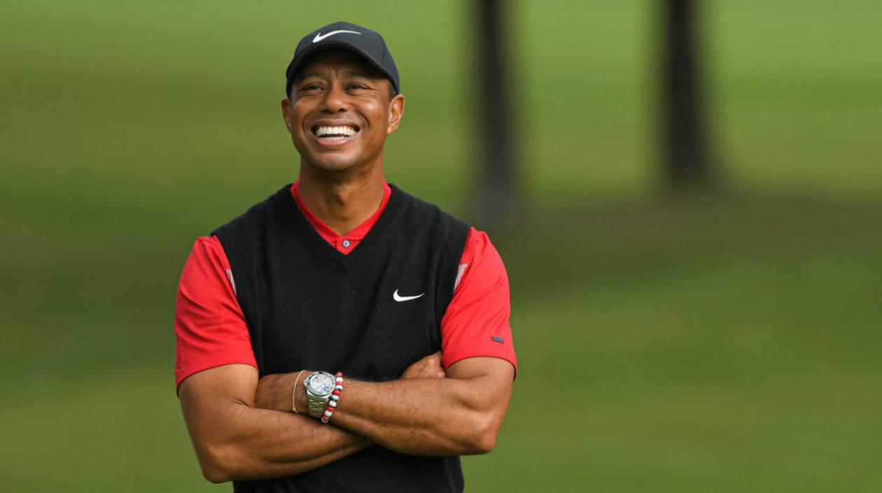 Tiger Woods, golfista nortemaricano. 