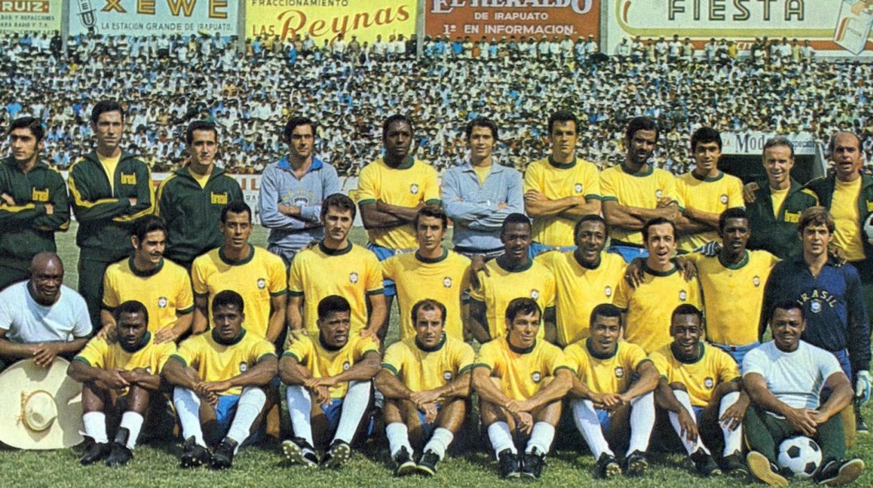 Selección Brasil de 1970. 