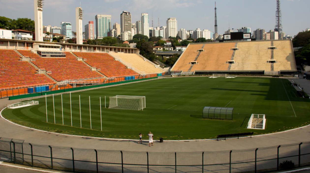Estadio Pacaembú. 