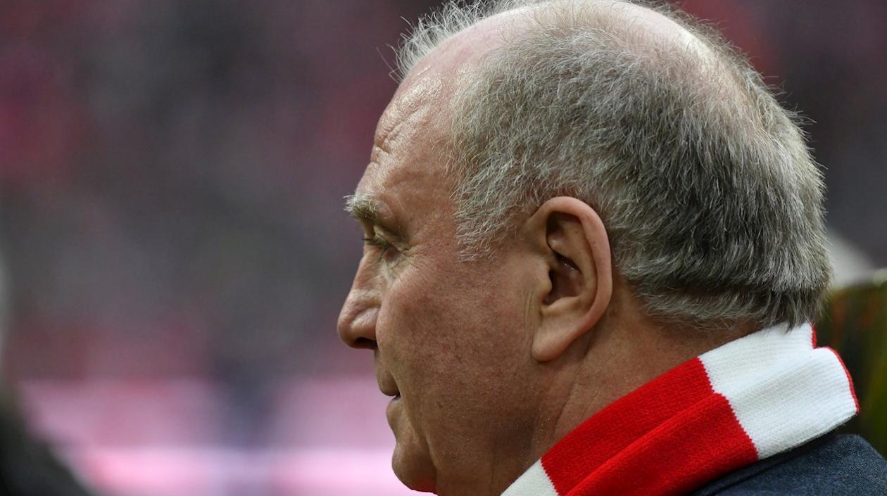 El expresidente del Bayern Múnich, Uli Hoeness.