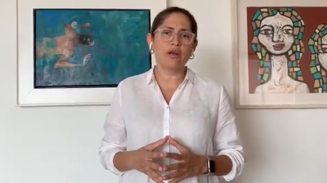 Alma Solano, Secretaria de Salud del Atlántico.