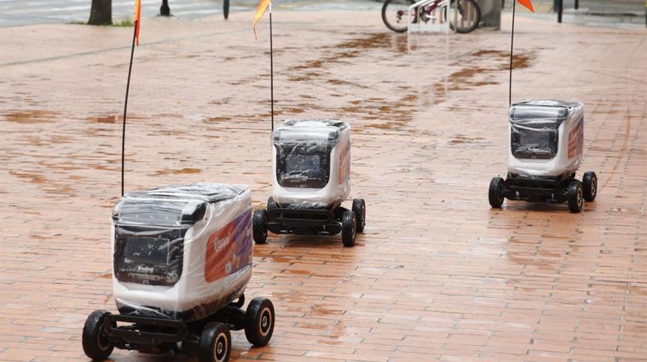 Robots para la entrega de domicilios.