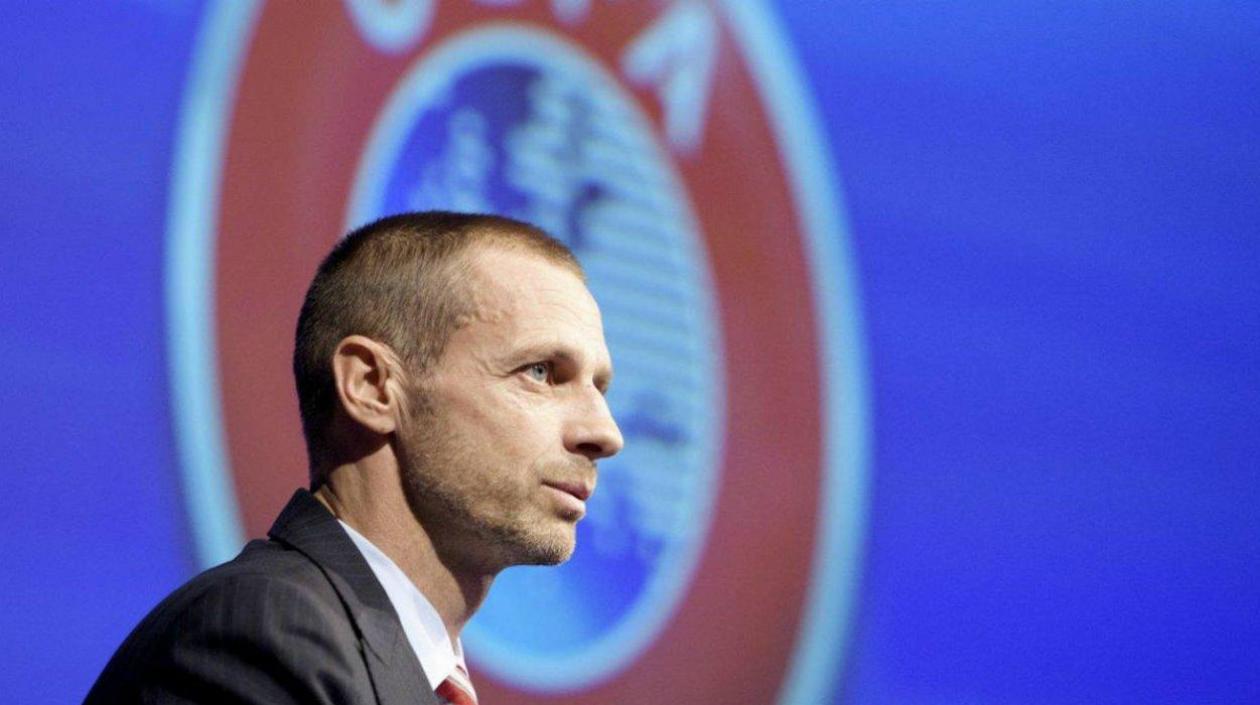 El presidente de la UEFA, Alexander Ceferin.