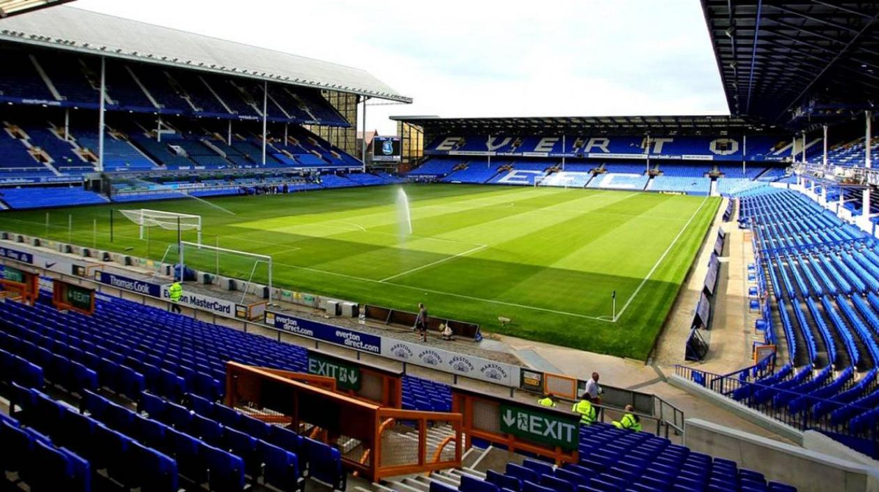 El estadio del Everton inglés.