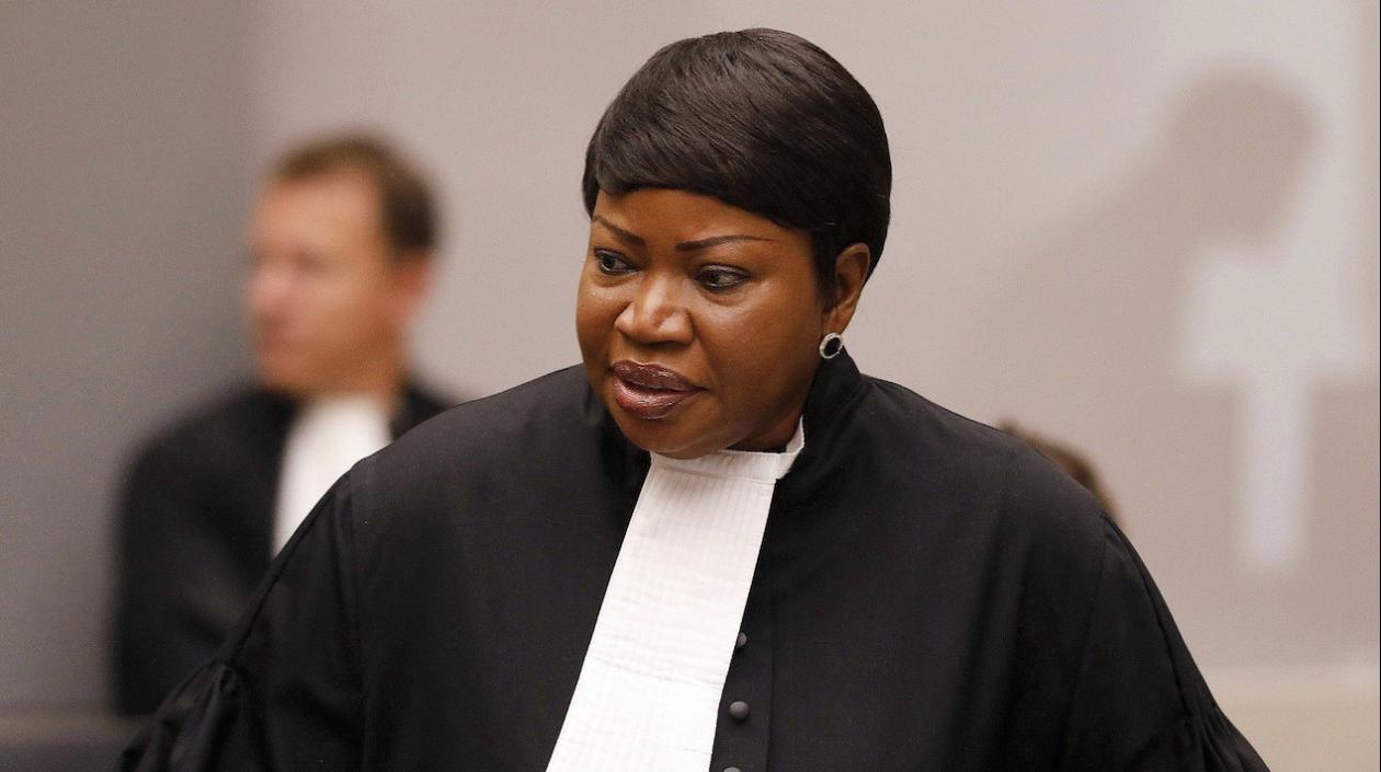 Fatou Bensouda, fiscal jefe de la Corte Penal Internacional (CPI).