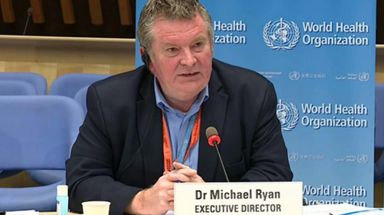 Mike Ryan, director de Emergencias Sanitarias de la Organización Mundial de la Salud (OMS).