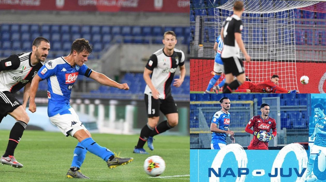 Napoli conquistó la sexta Copa Italia de su historia.
