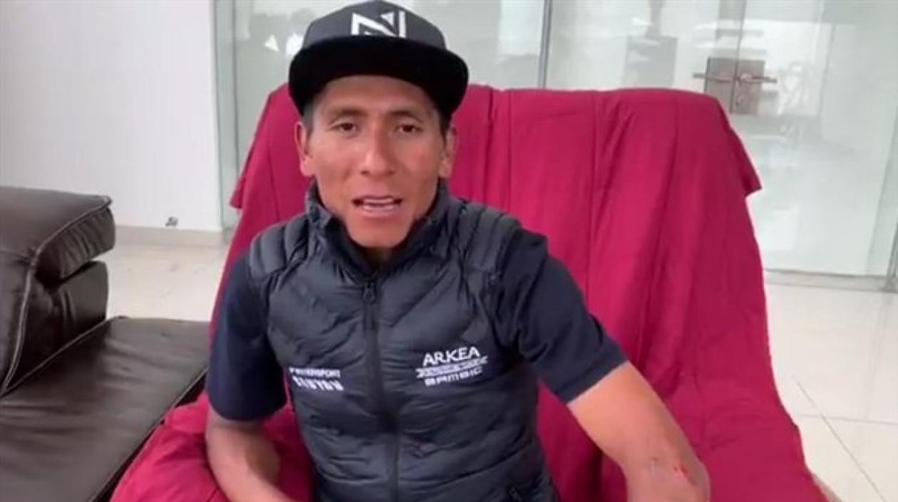 Nairo Quintana, pedalista colombiano.
