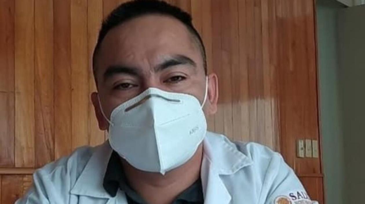 Gerardo Vicente Grajales Yuca,  médico denunciado y encarcelado en Chiapas.