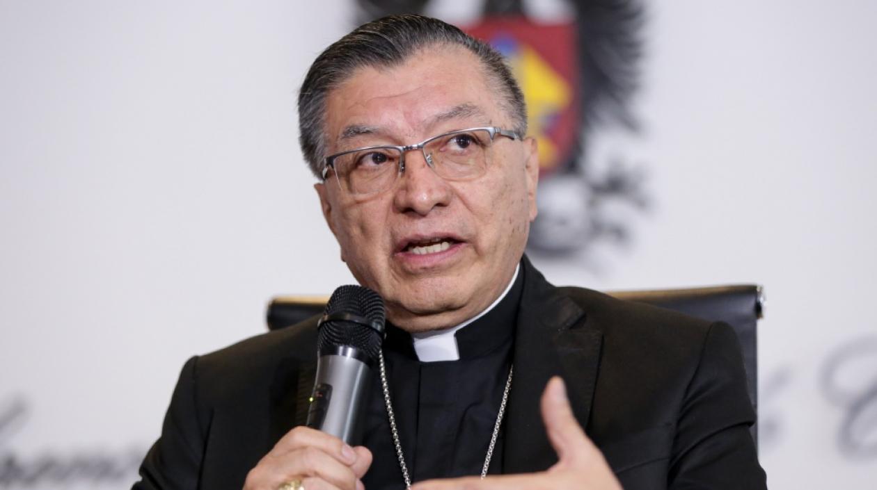 Monseñor Óscar Urbina, presidente de la Conferencia Episcopal.