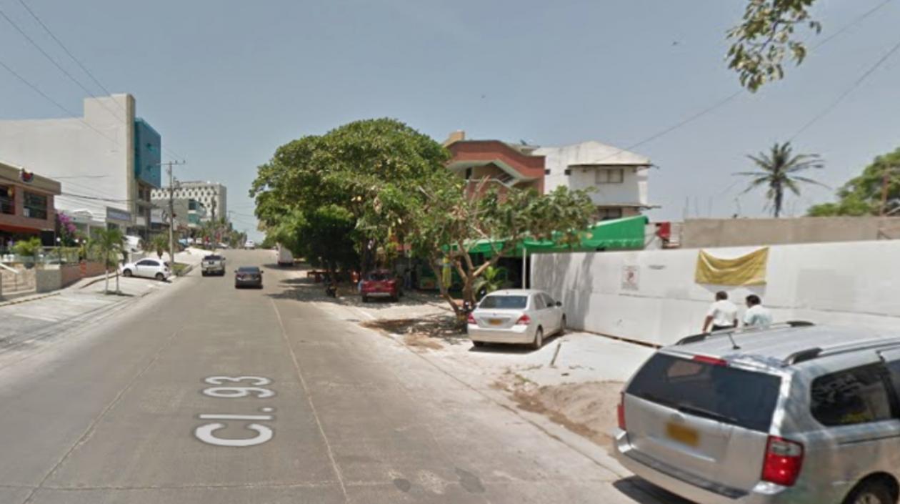El atraco del establecimiento ocurrió en la calle 93 con carrera 49C, en el norte de Barranquilla.