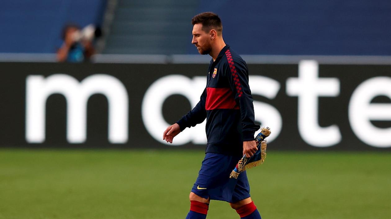 Lionel Messi, jugador.
