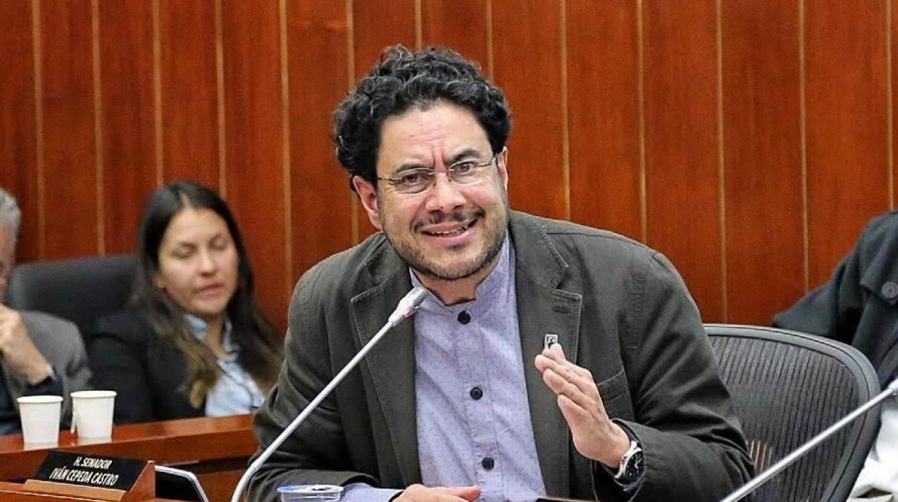 El senador colombiano Iván Cepeda. 