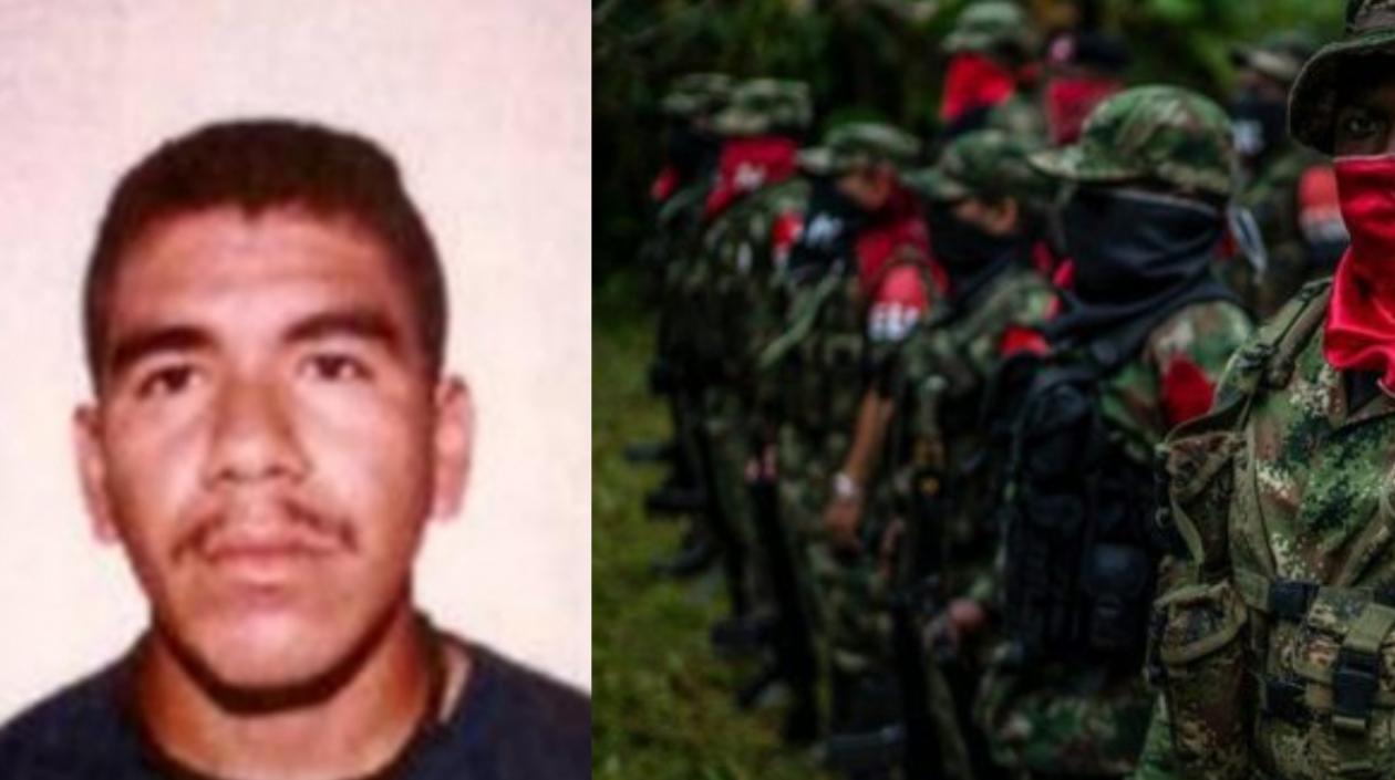 Wilmer Villegas Palomino, miembro del Ejército de Liberación Nacional (ELN).