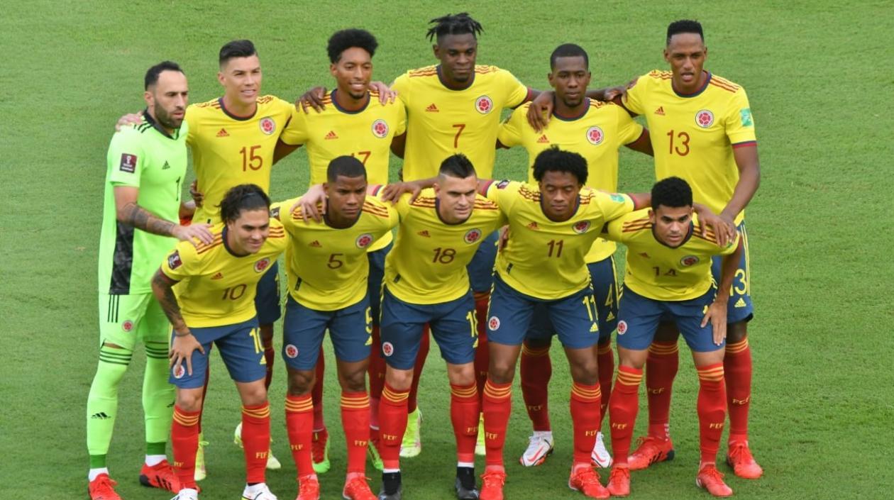 Jugadores de la selección Colombia formados. 