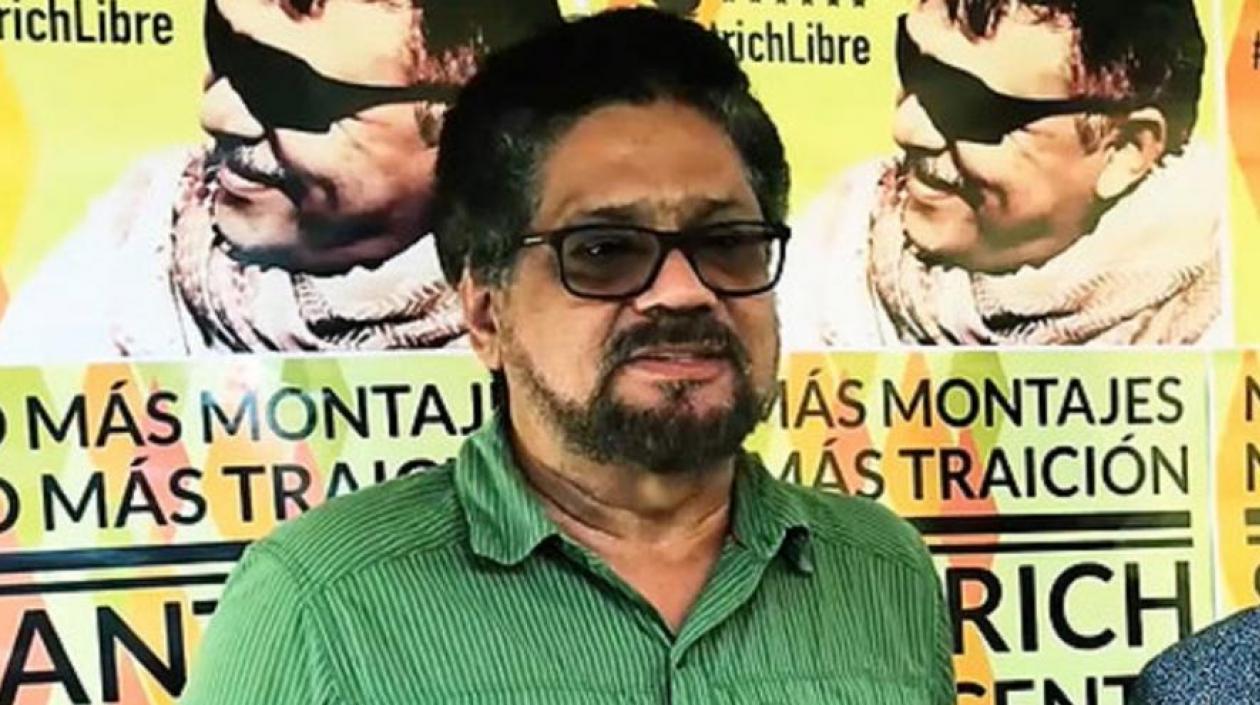 El jefe guerrillero 'Iván Márquez'.