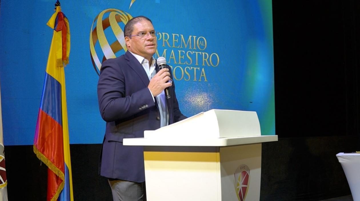 Eduardo Crissien, rector de la UniCosta.
