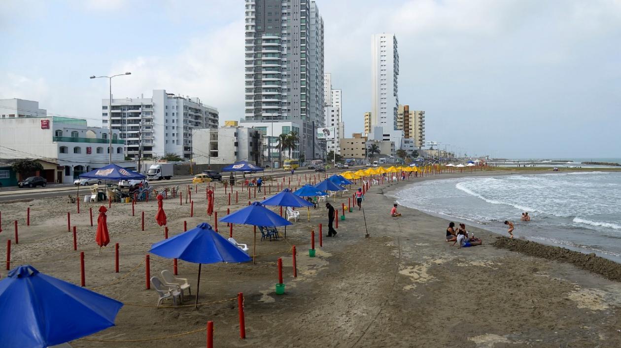 Cartagena cuenta con 9 tramos de playas bioseguras.
