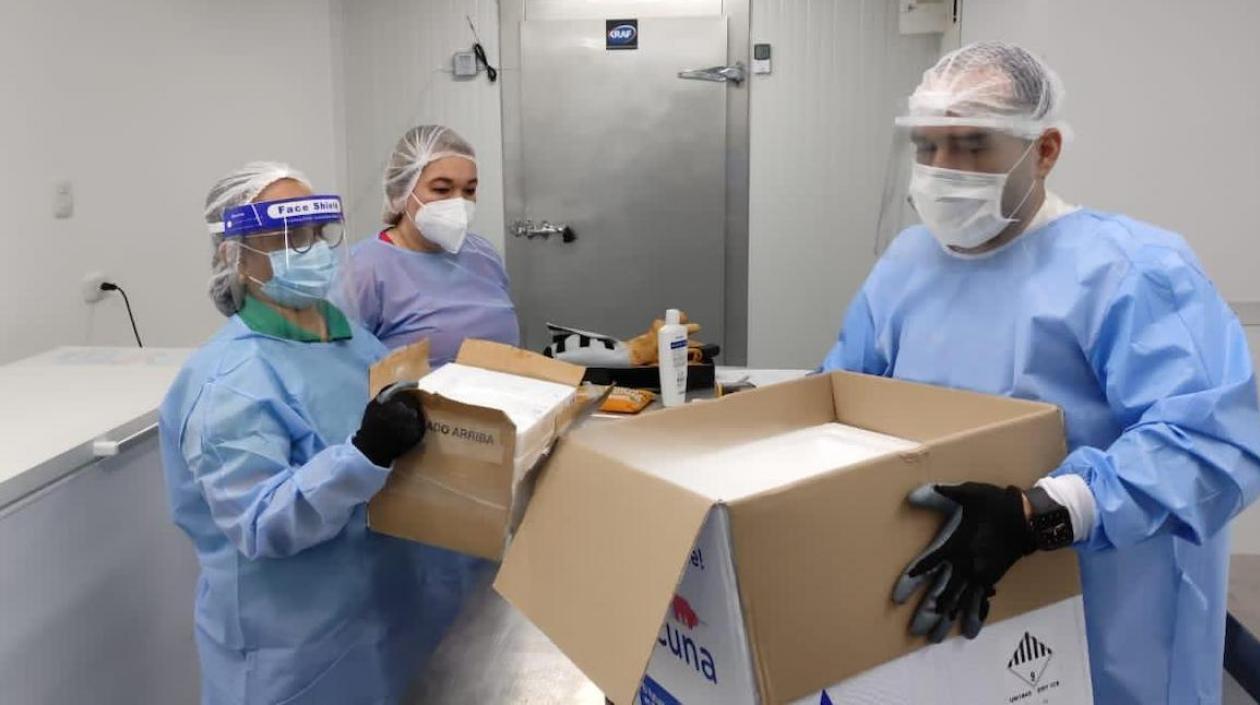Barranquilla recibió el tercer lote de la vacuna de Pfizer contra el Covid-19.