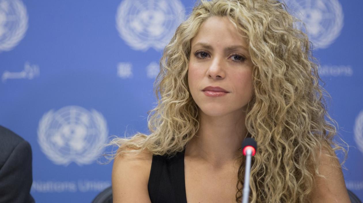 Shakira, cantante barranquillera. 