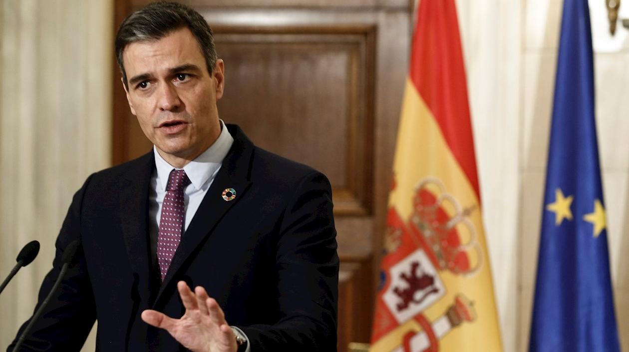 El presidente del Gobierno español, Pedro Sánchez.