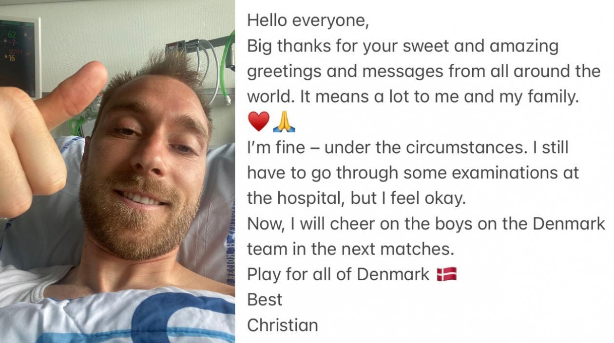 El danés Christian Eriksen.