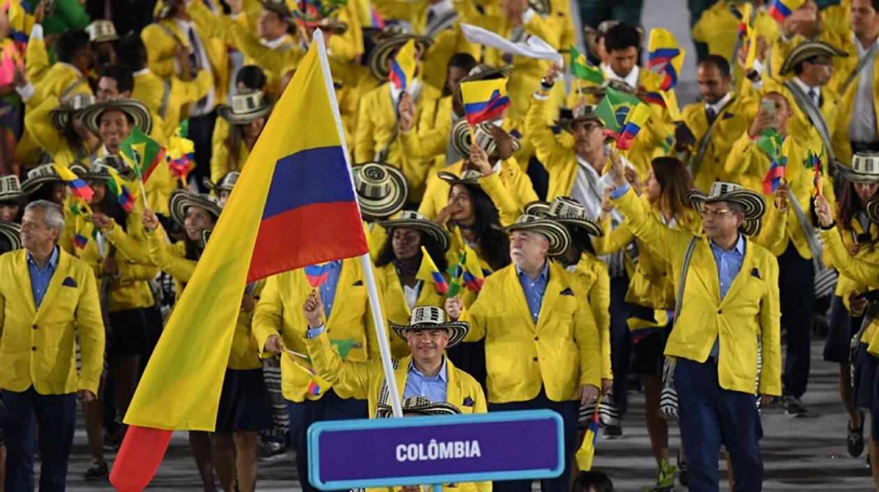 Delegación de Colombia en los Juegos Olímpicos de Río de Janeiro. 