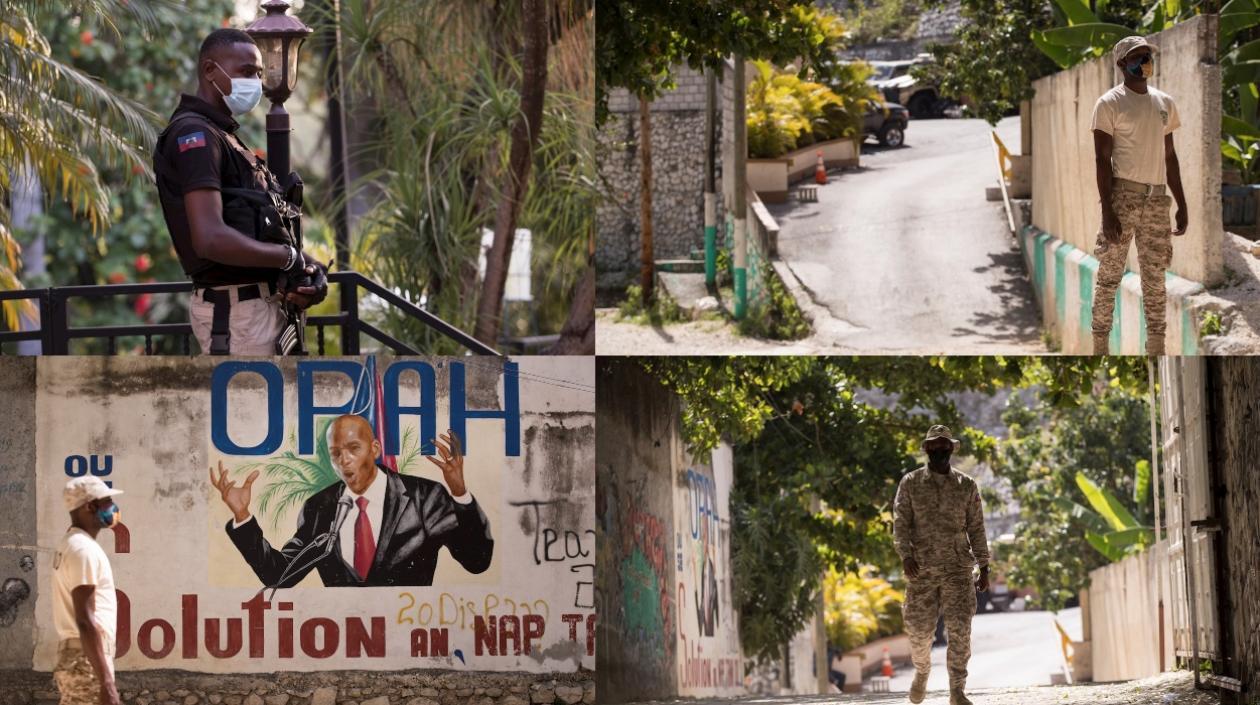 Imágenes de las calles de Haití.